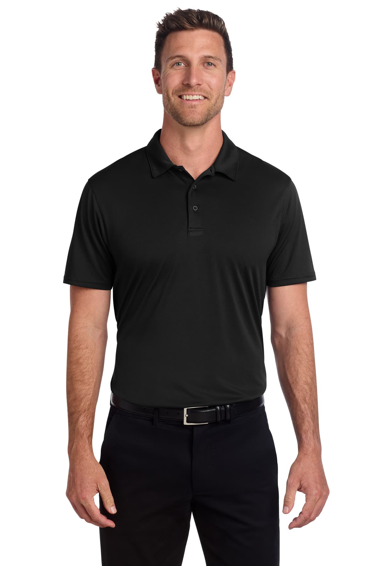 Port Authority ® Performance Staff Polo — Black