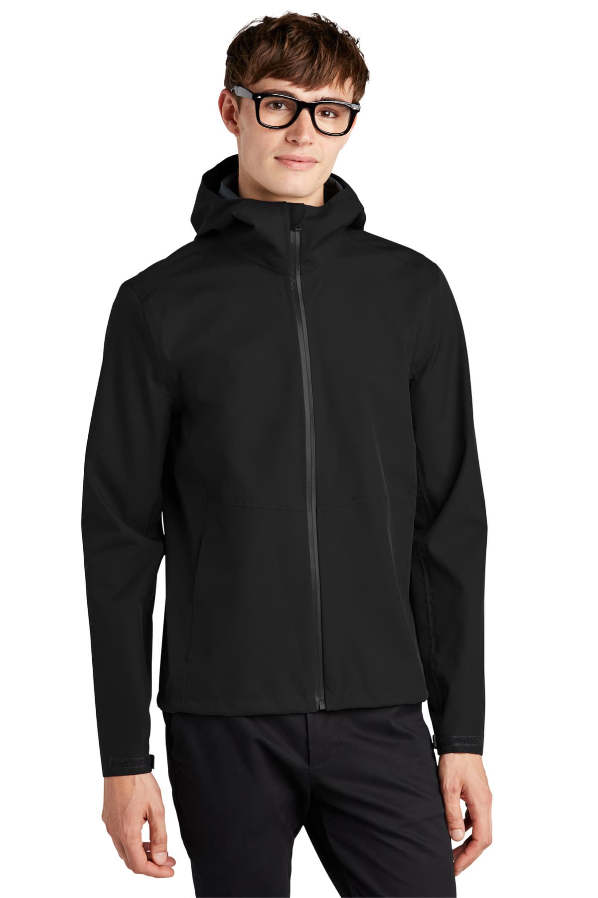 Mercer+Mettle ® Waterproof Rain Shell — Deep Black