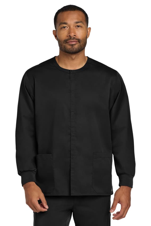 Wink ® Unisex WorkFlex Snap-Front Scrub Jacket