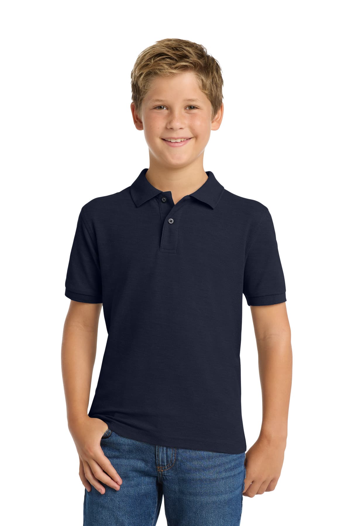 Port Authority ® Youth Silk Touch Polo