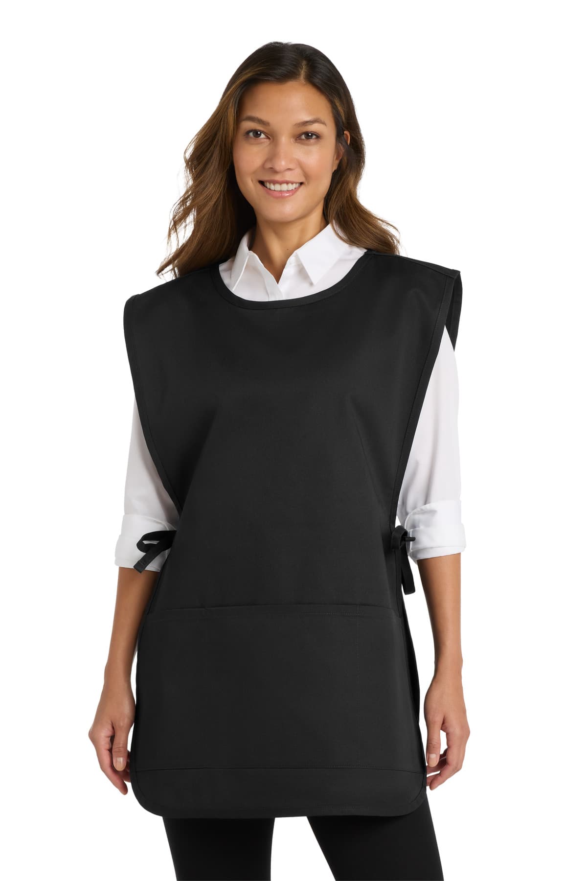 Port Authority ® Easy Care Cobbler Apron with Stain Release — Black