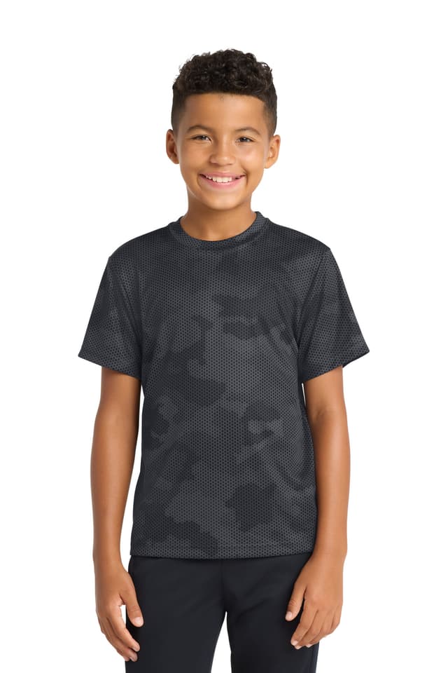 Sport-Tek ® Youth CamoHex Tee