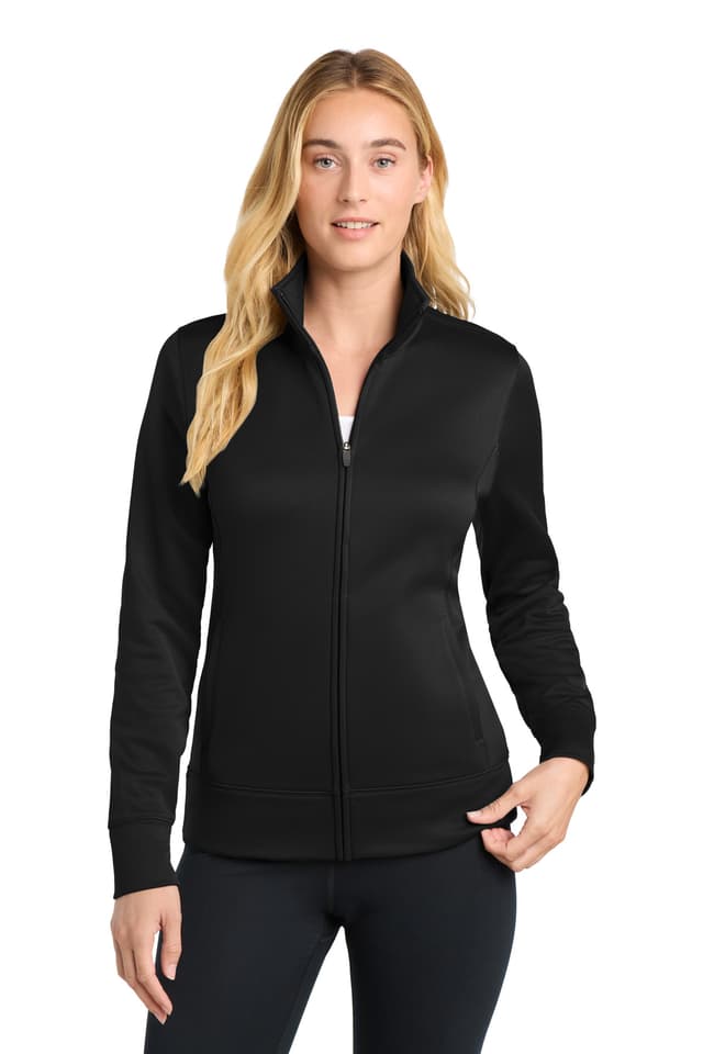 Sport-Tek ® Women's Sport-Wick ® Fleece Full-Zip Jacket