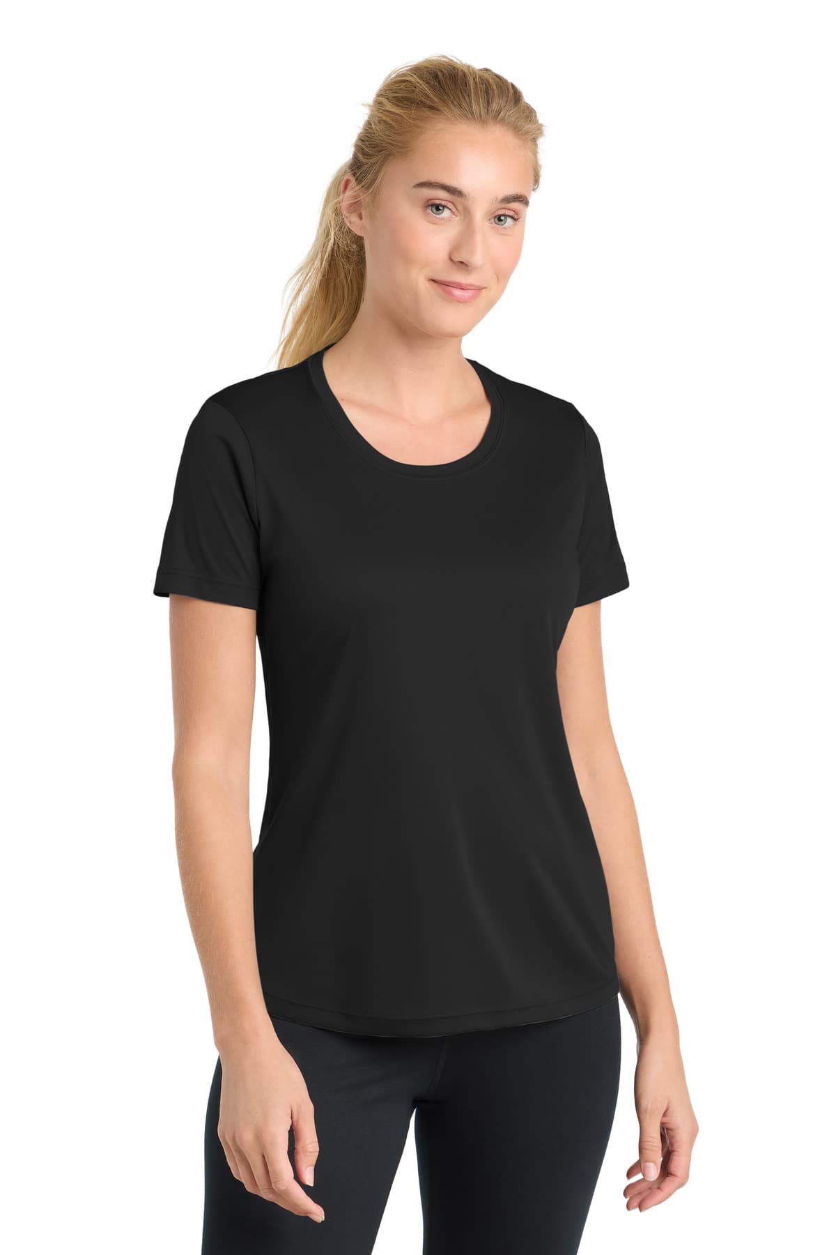 Sport-Tek ® Women's PosiCharge ® Competitor Tee — Black