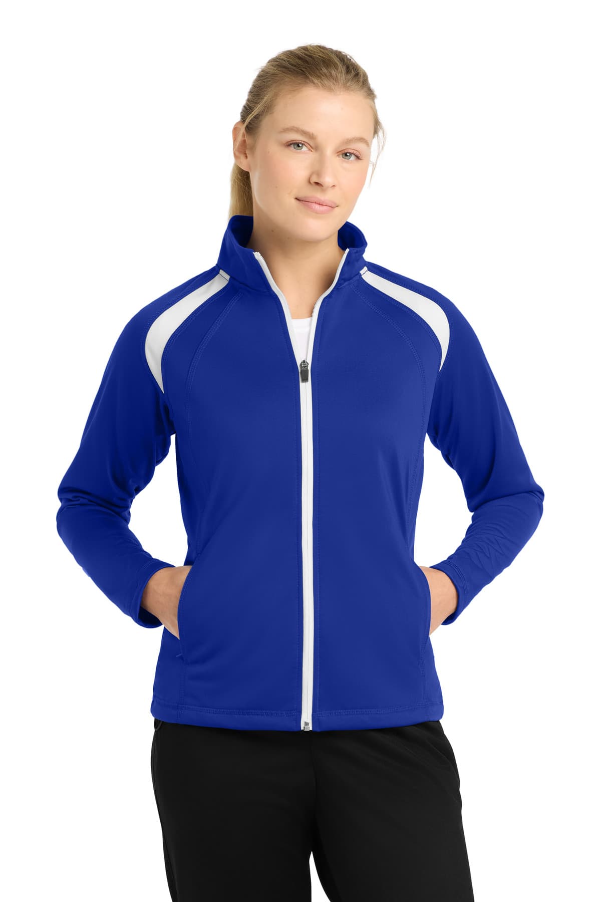 Sport-Tek ® Women's Tricot Track Jacket