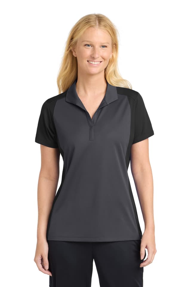 Sport-Tek ® Women's Colorblock Micropique Sport-Wick ® Polo
