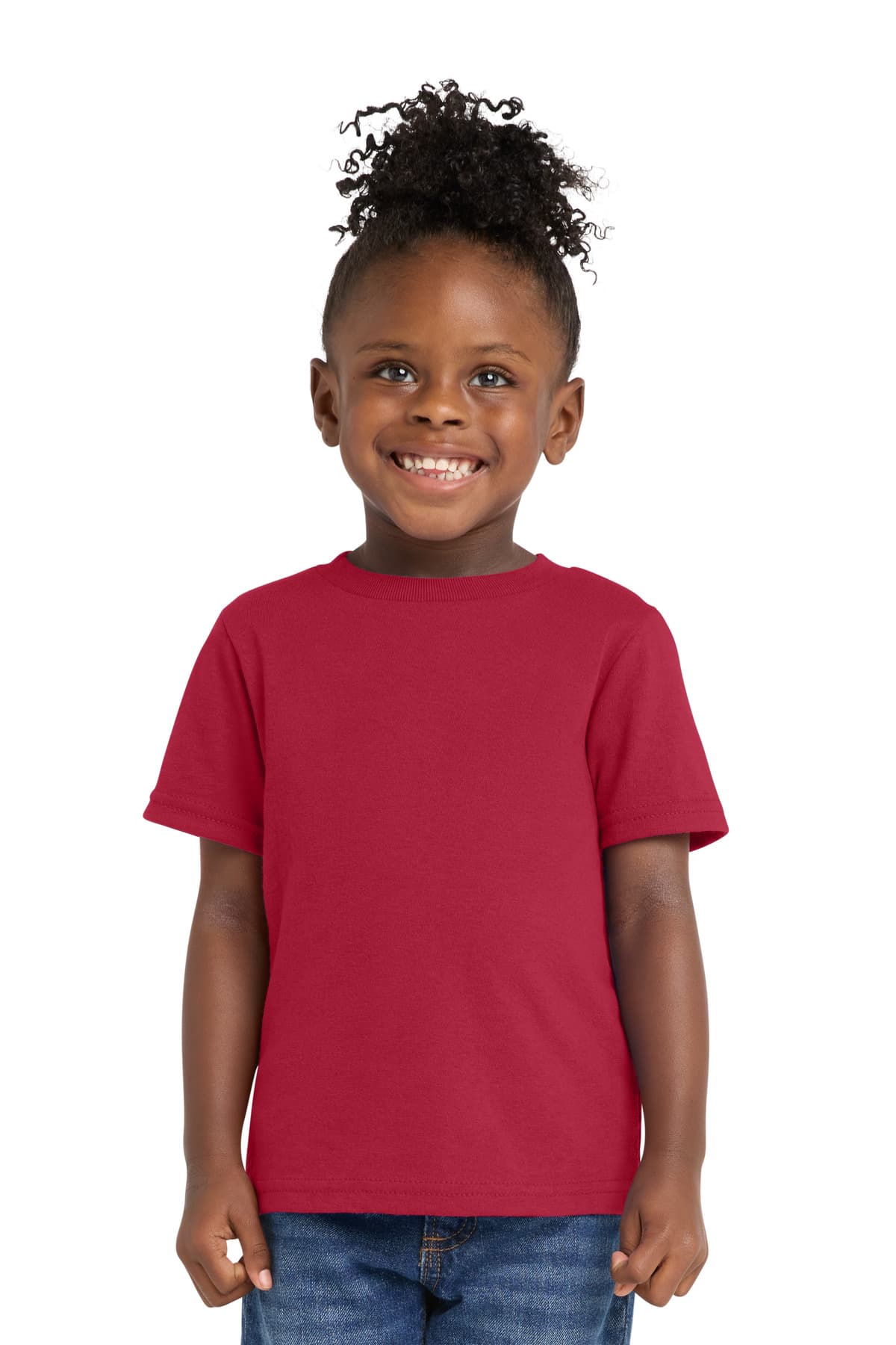 Port & Co  Toddler Core Cotton Tee — Red