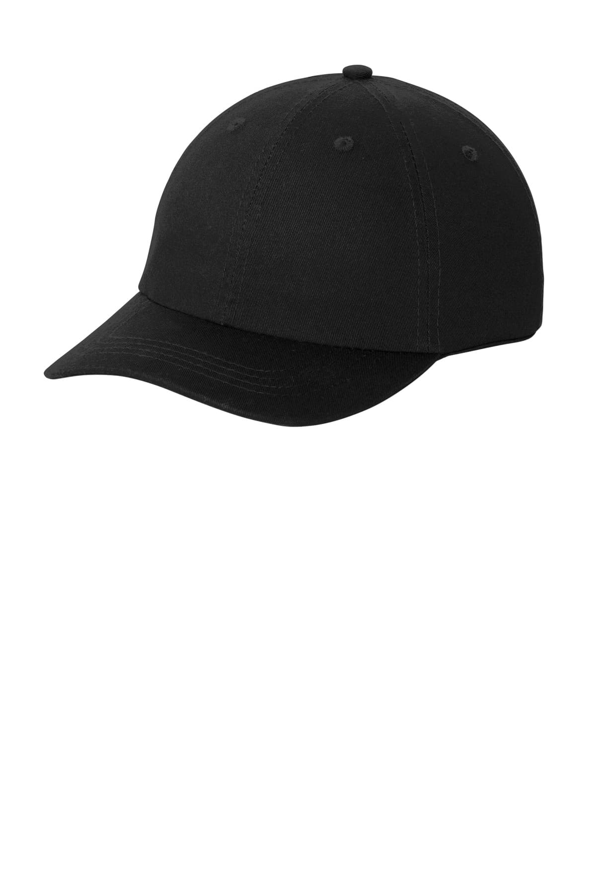 Port Authority ® Washed Twill Cap — Black