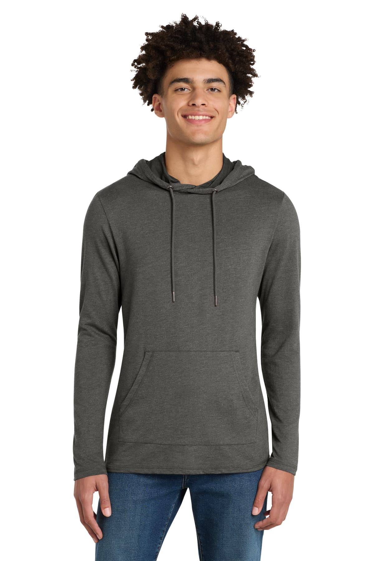 District ® Featherweight French Terry  Hoodie — Washed Coal