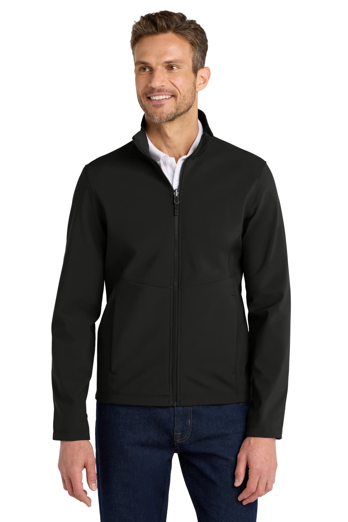 Port Authority ® Collective Soft Shell Jacket — Deep Black
