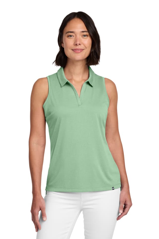 TravisMathew Women's Coto Performance Sleeveless Polo
