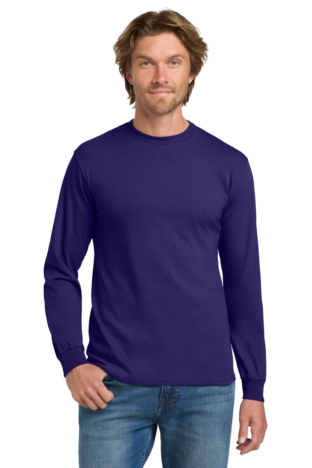 Gildan ® - Heavy Cotton  100% Cotton Long Sleeve T-Shirt
