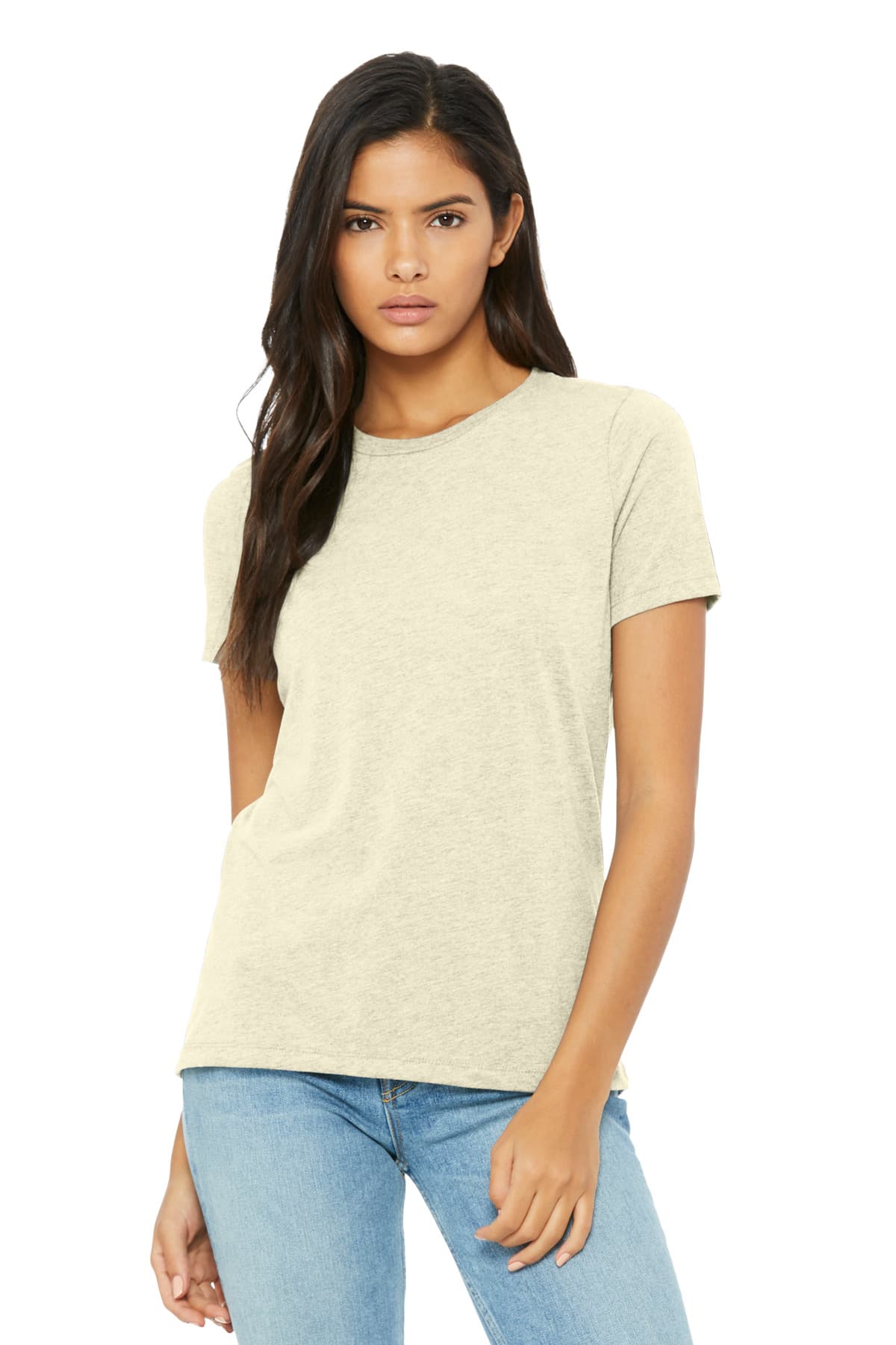 BELLA+CANVAS ® Women's Relaxed Triblend Tee — Oatmeal Triblend