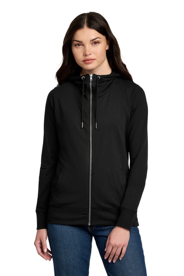 District ® Women's Featherweight French Terry Full-Zip Hoodie