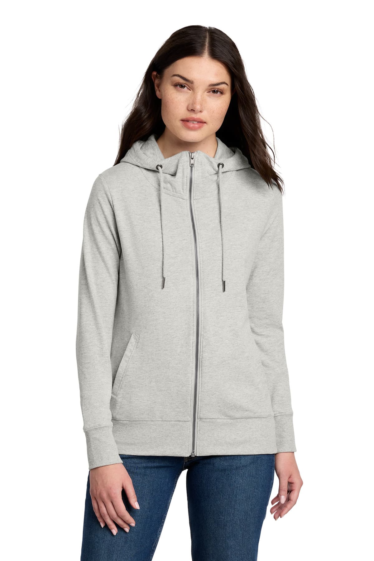 District ® Women's Featherweight French Terry  Full-Zip Hoodie