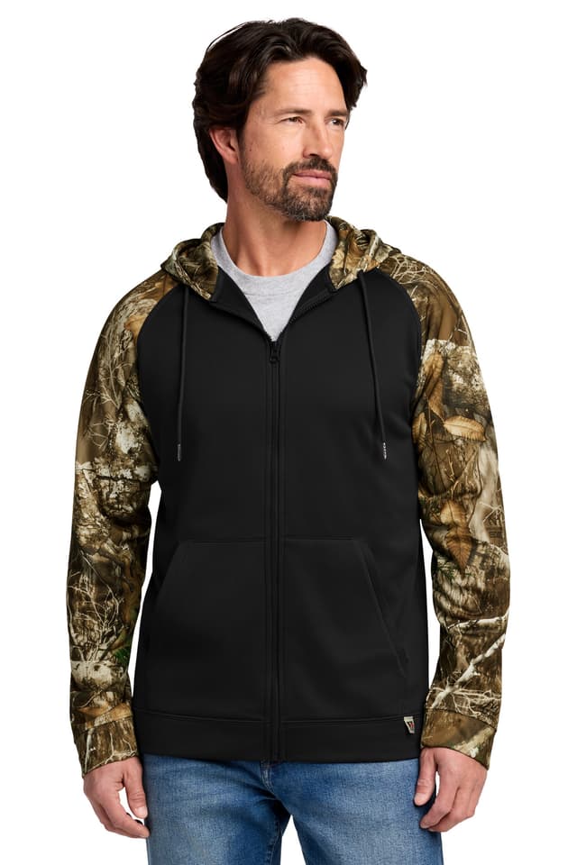 Russell Outdoors  Realtree ® Performance Colorblock Full-Zip Hoodie