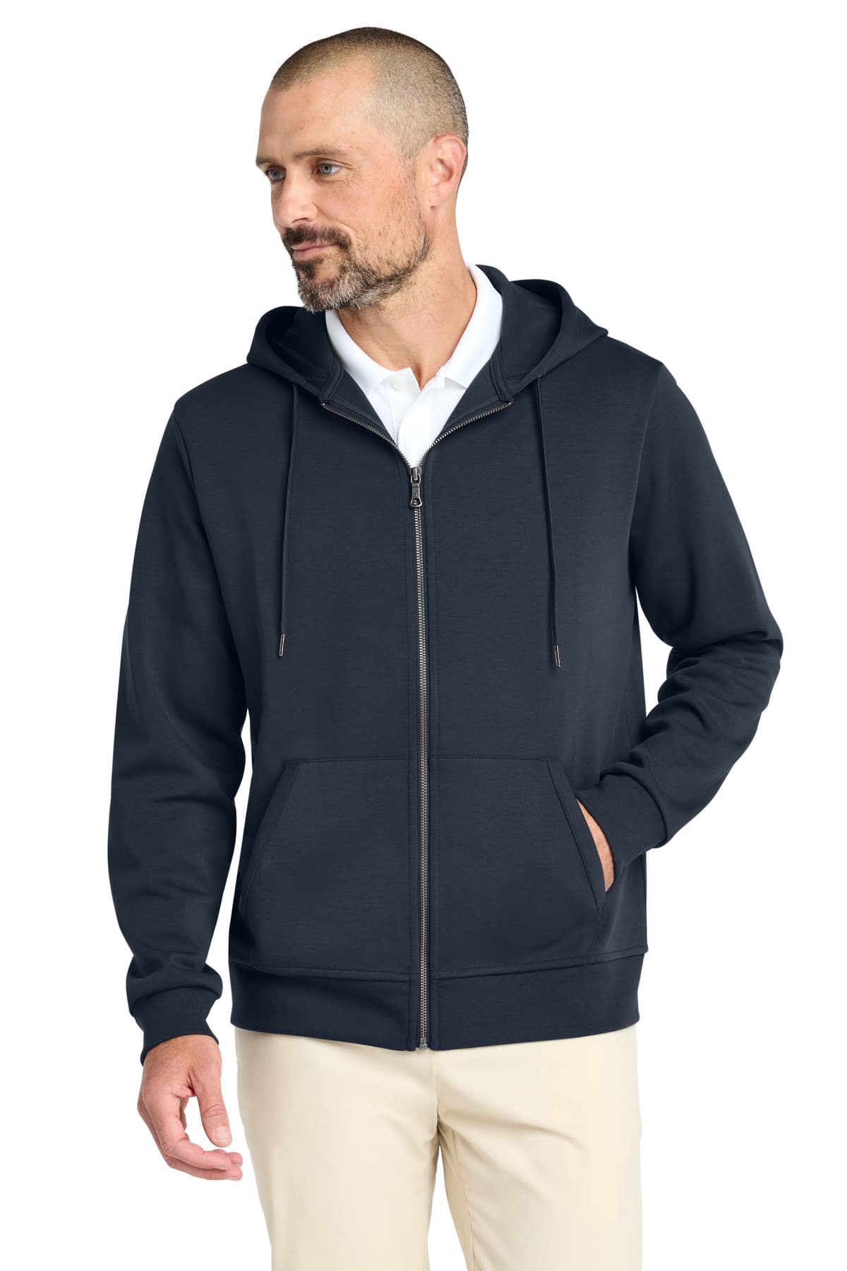 Brooks Brothers ® Double-Knit Full-Zip Hoodie
