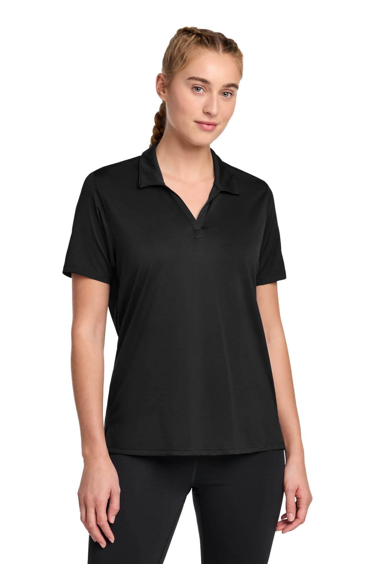 Sport-Tek ® Women's Sideline Polo — Black