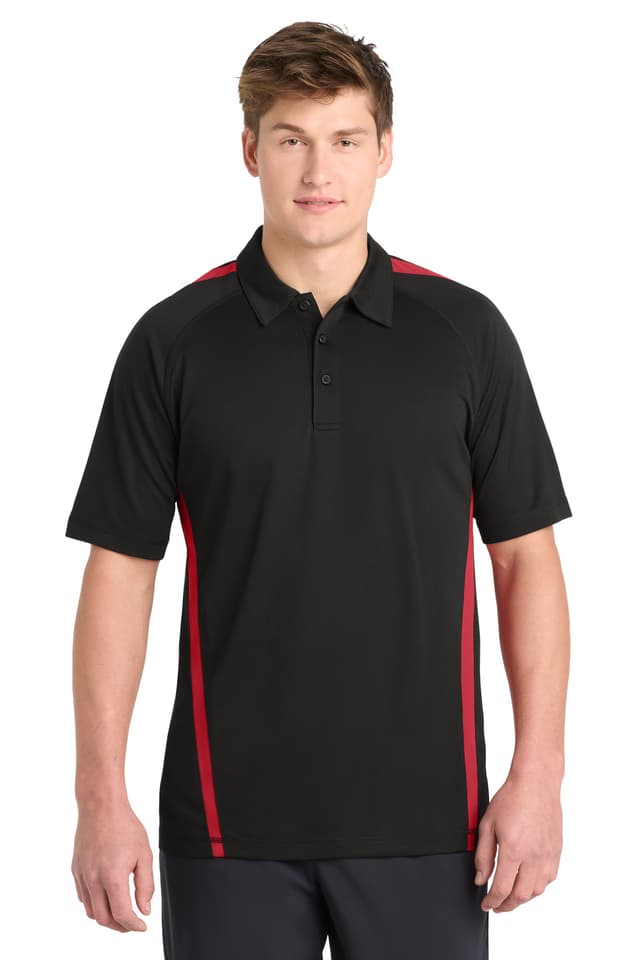 Sport-Tek ® PosiCharge ® Micro-Mesh Colorblock Polo