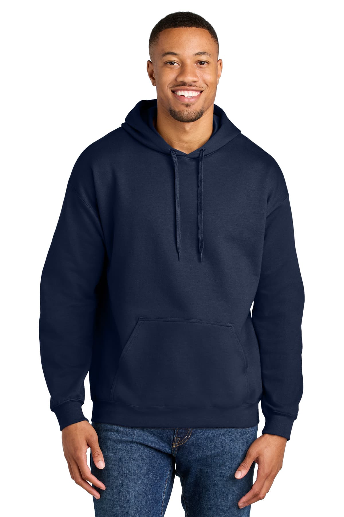 Gildan ® Softstyle ® Midweight Pullover Hooded Sweatshirt — Navy