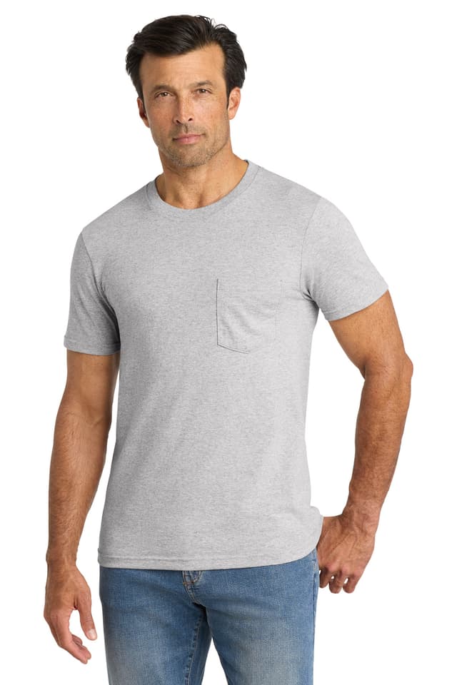Volunteer Knitwear  All-American Pocket Tee