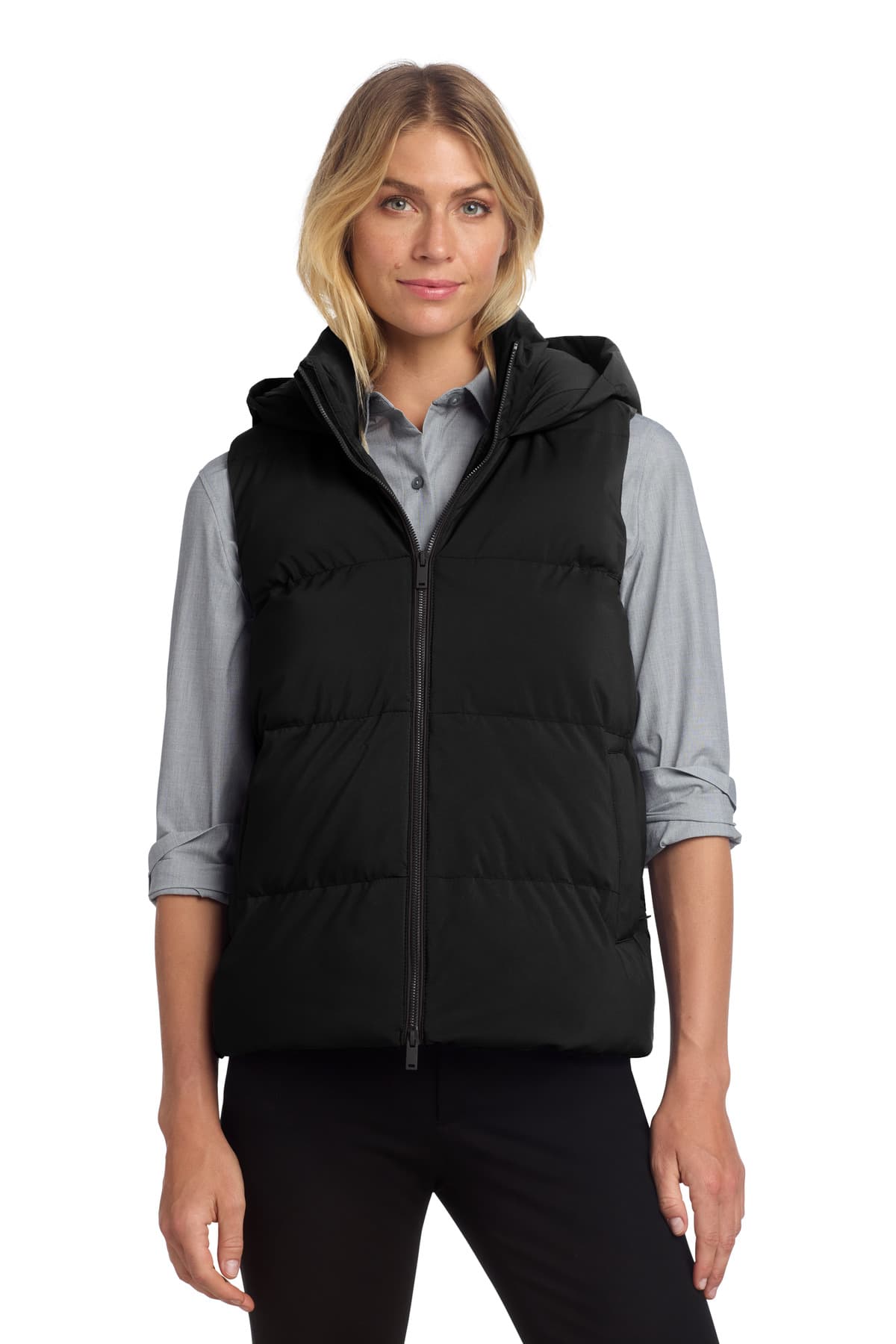Mercer+Mettle ® Women's Puffy Vest — Deep Black