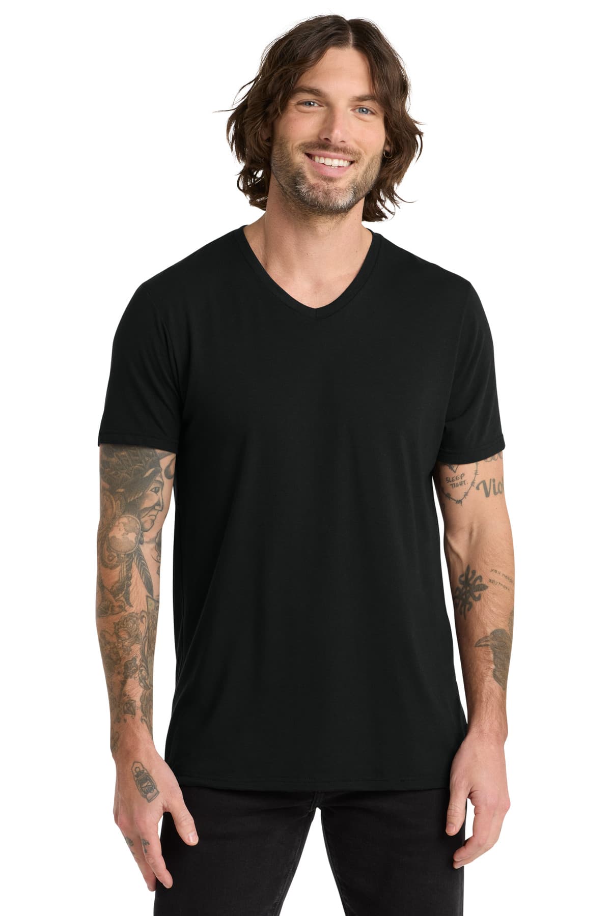 Allmade ® Unisex Tri-Blend V-Neck Tee