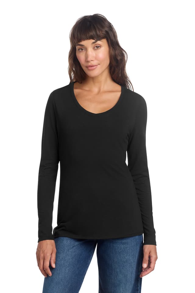 District ® Women's Perfect Tri ® Long Sleeve V-Neck Tee
