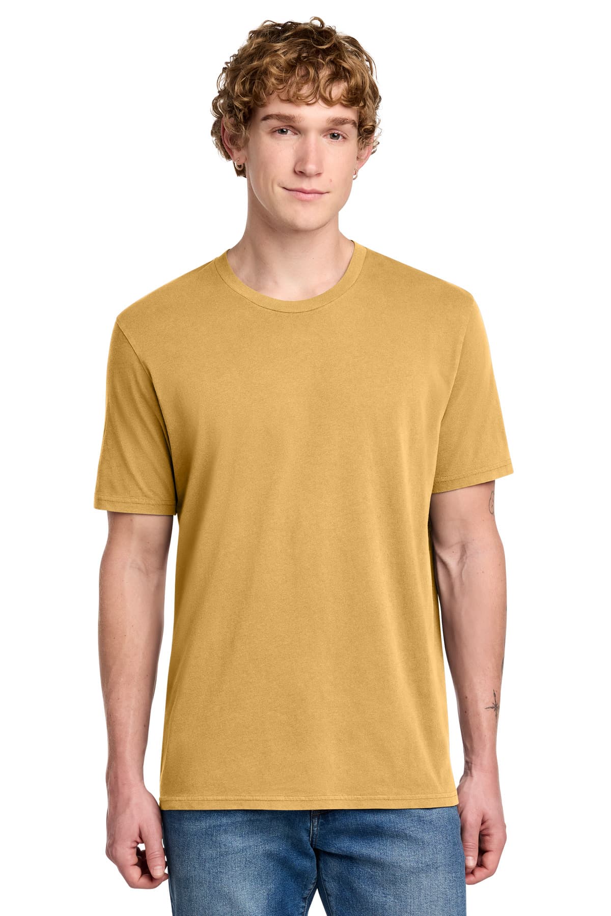 Allmade ® Unisex Mineral Dye Organic Cotton Tee — Golden Wheat