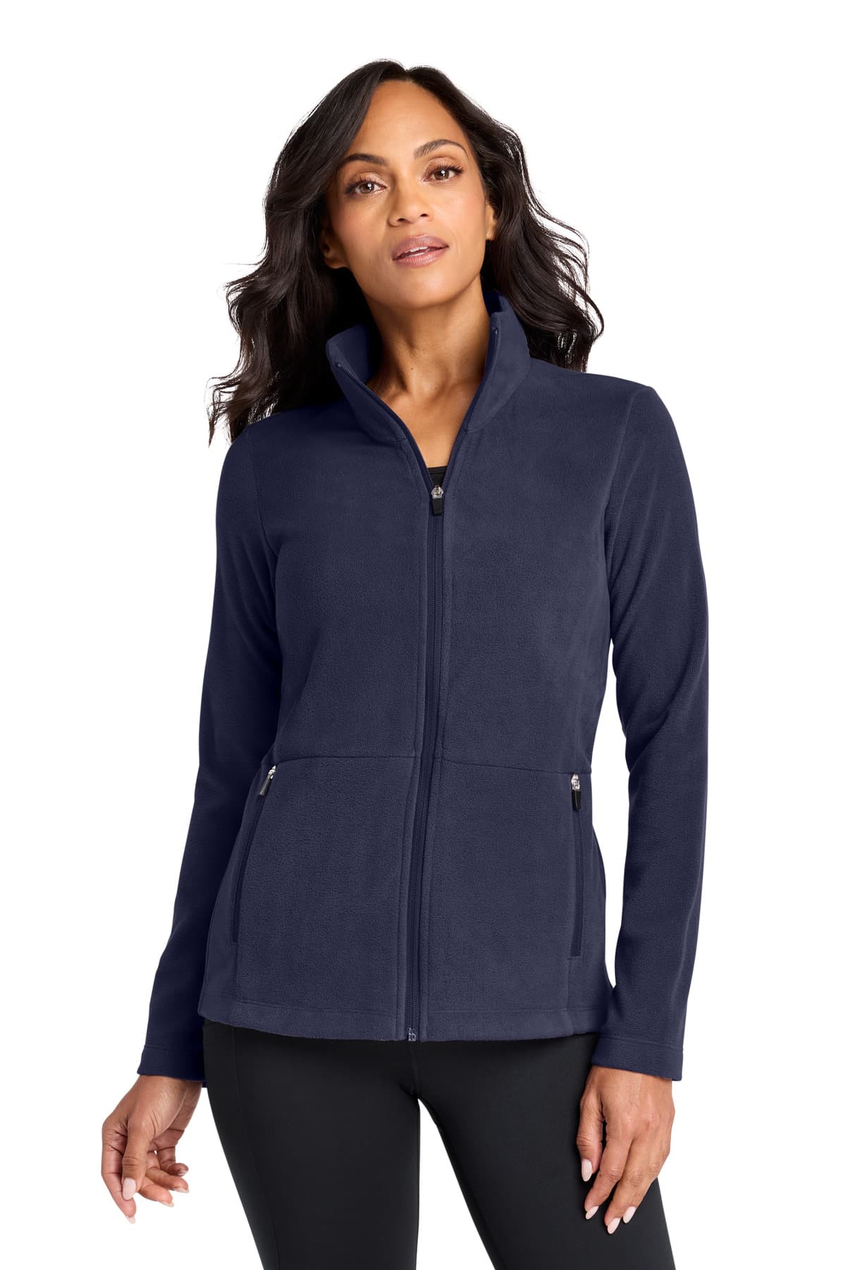 Port Authority ® Women's Accord Microfleece Jacket — Navy