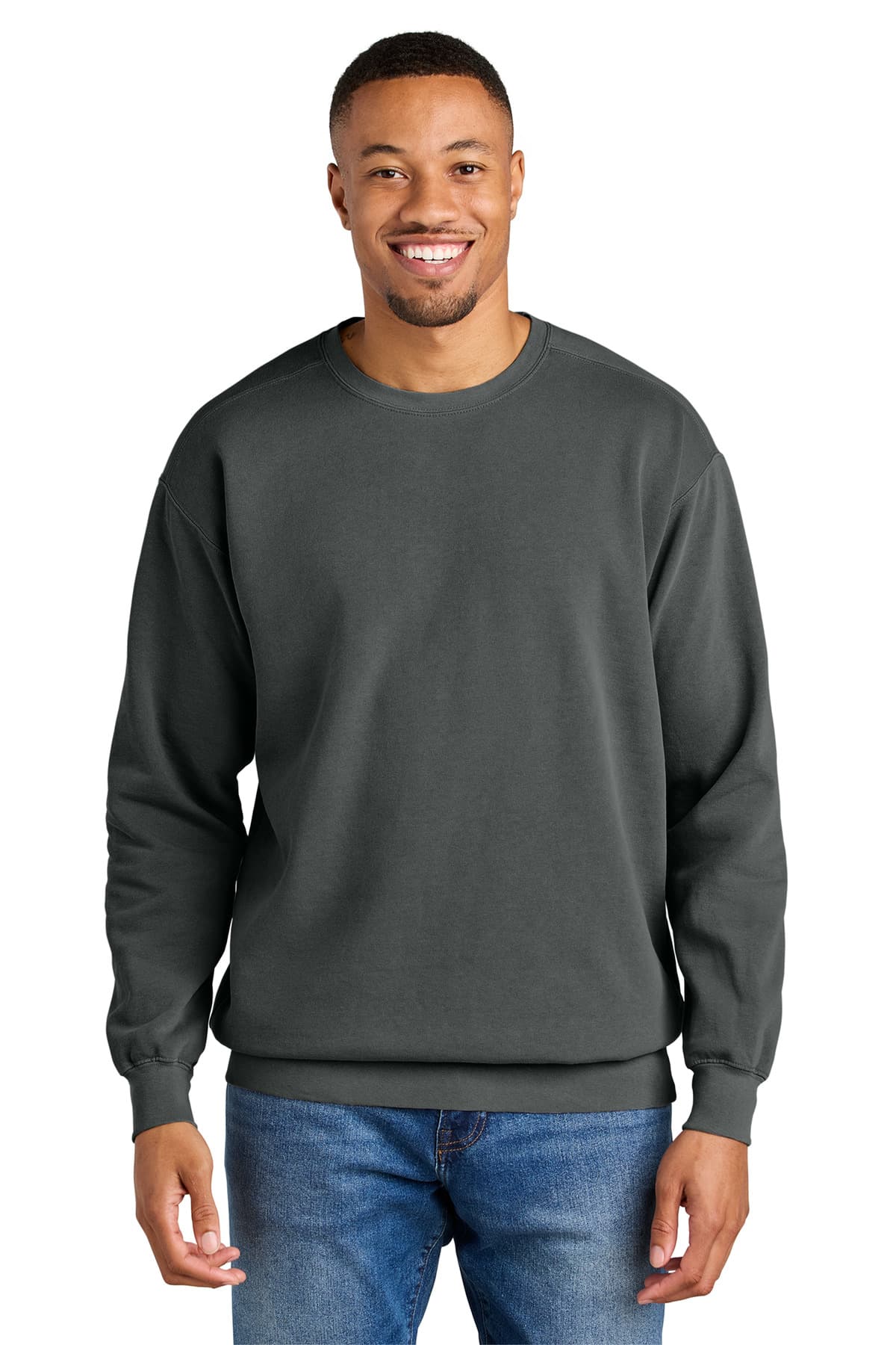 COMFORT COLORS ® Ring Spun Crewneck Sweatshirt — Pepper