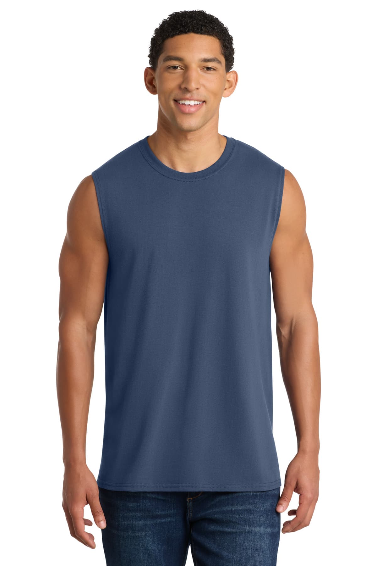 Port & Co  Core Cotton Sleeveless Tee