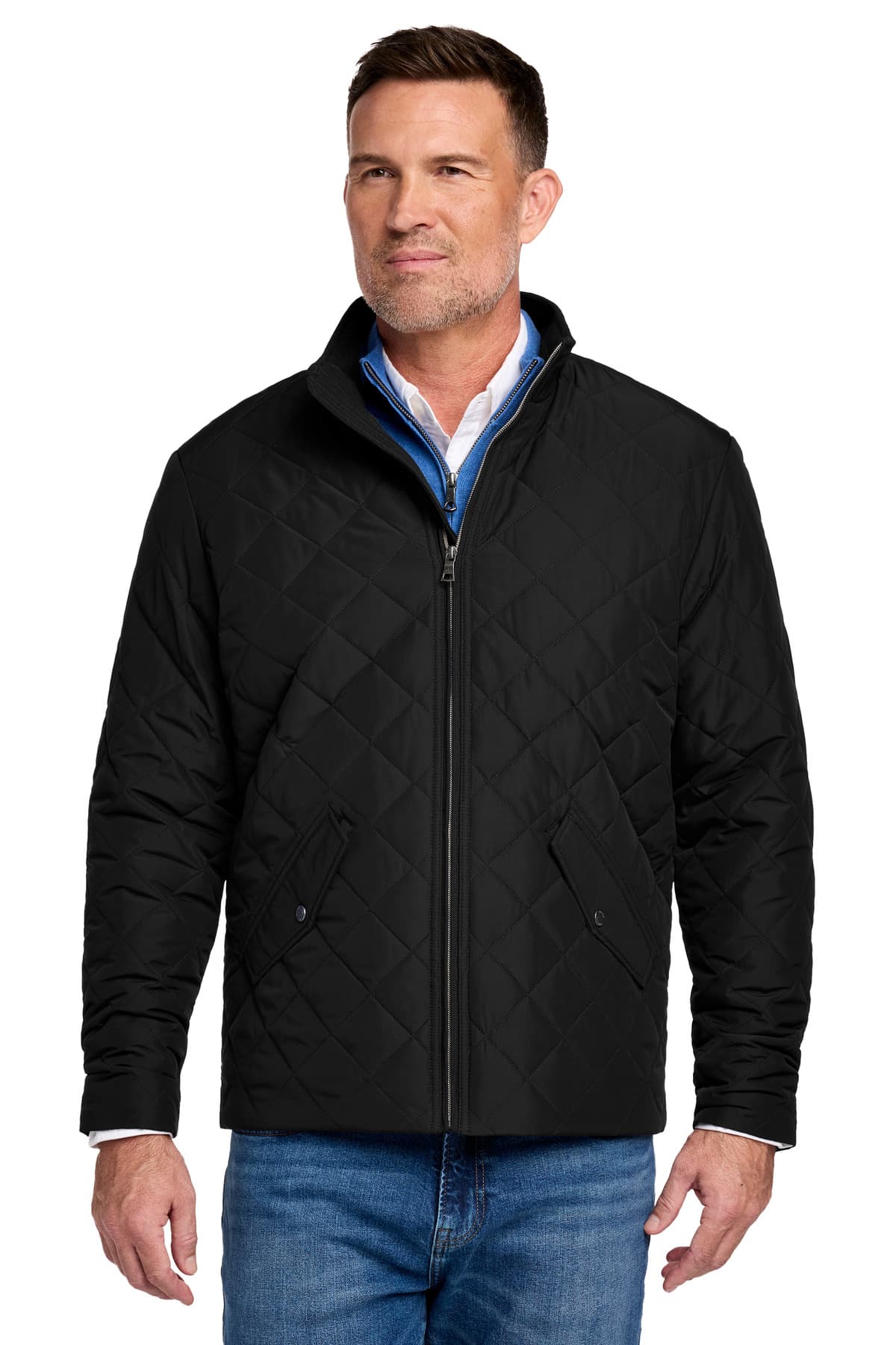 Brooks Brothers ® Quilted Jacket — Deep Black