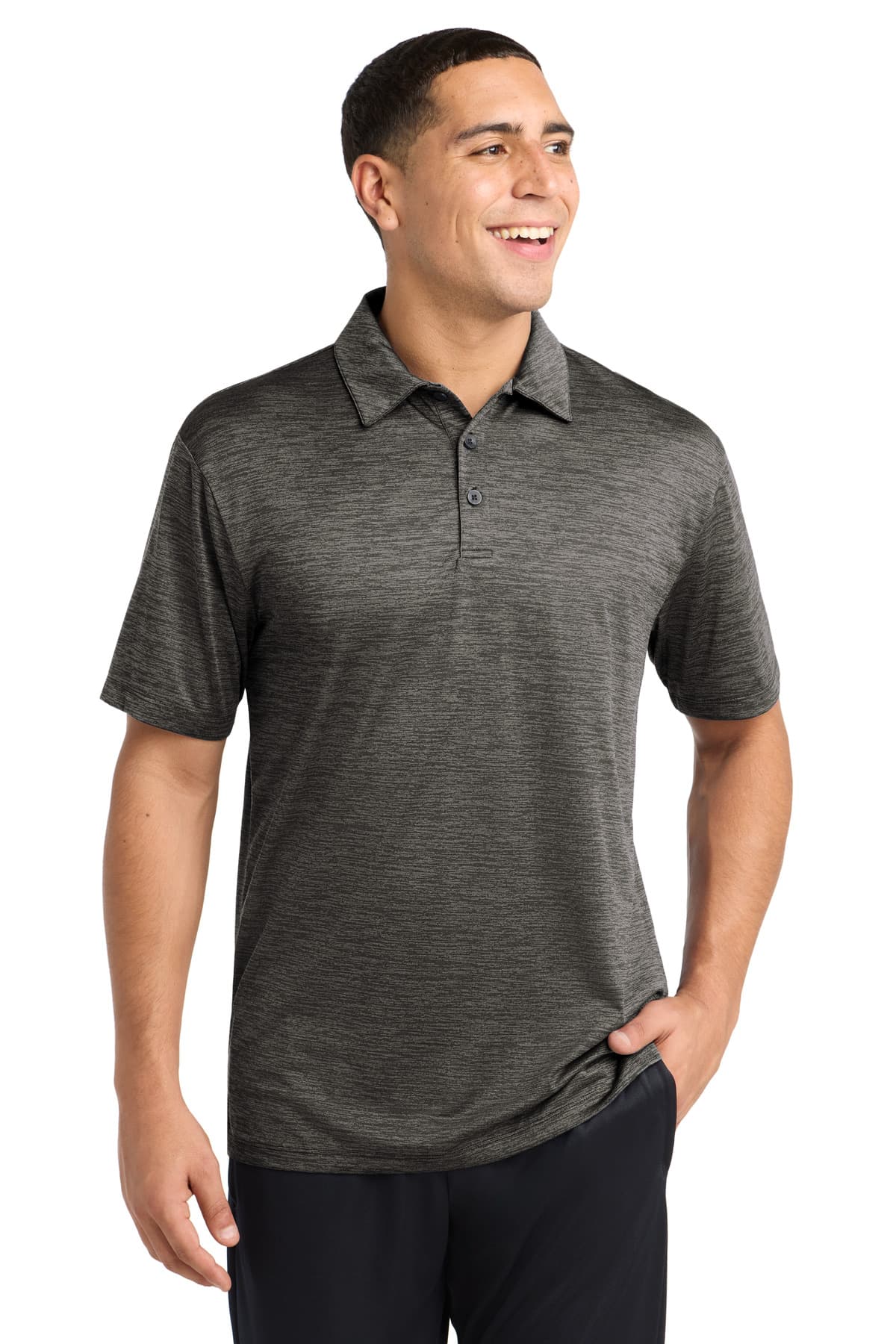 Sport-Tek ® PosiCharge ® Electric Heather Polo