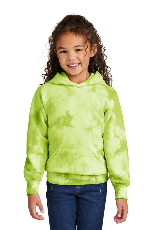Port & Co  Youth Crystal Tie-Dye Pullover Hoodie