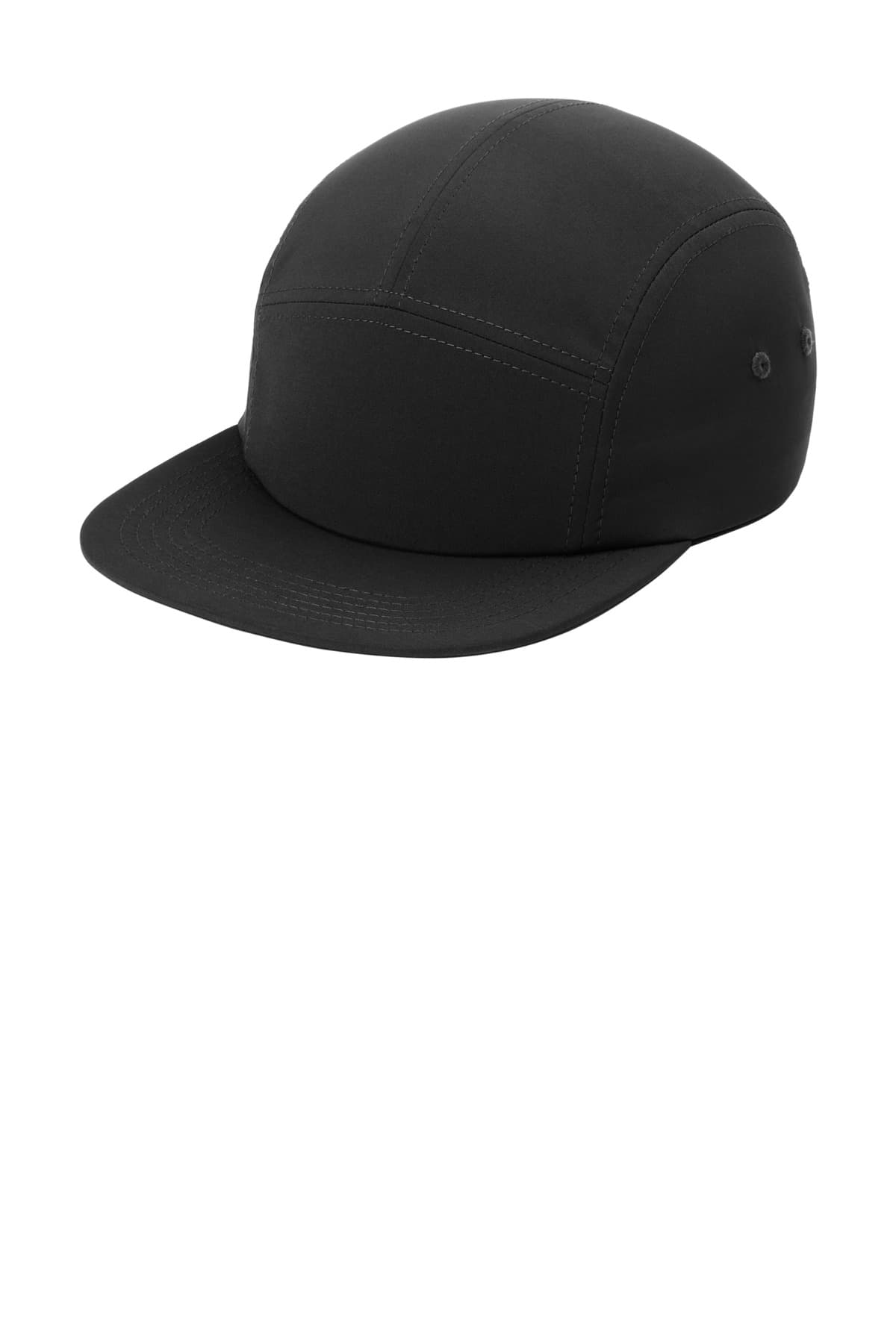 Port Authority ® Poly Camper Cap — Black
