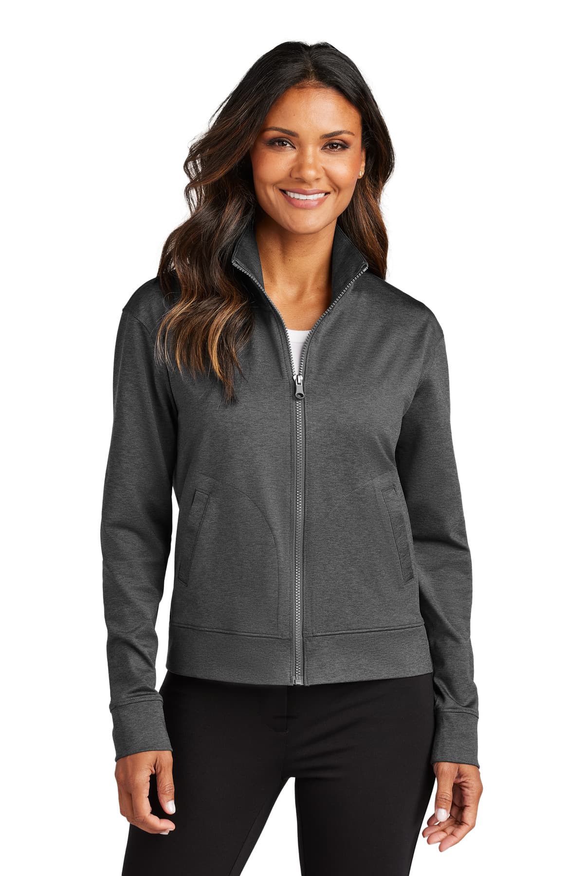 Port Authority ® Women's C-FREE ® Double Knit Full-Zip