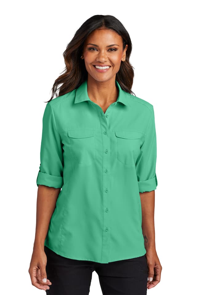 Port Authority ® Women's Long Sleeve UV Daybreak Shirt