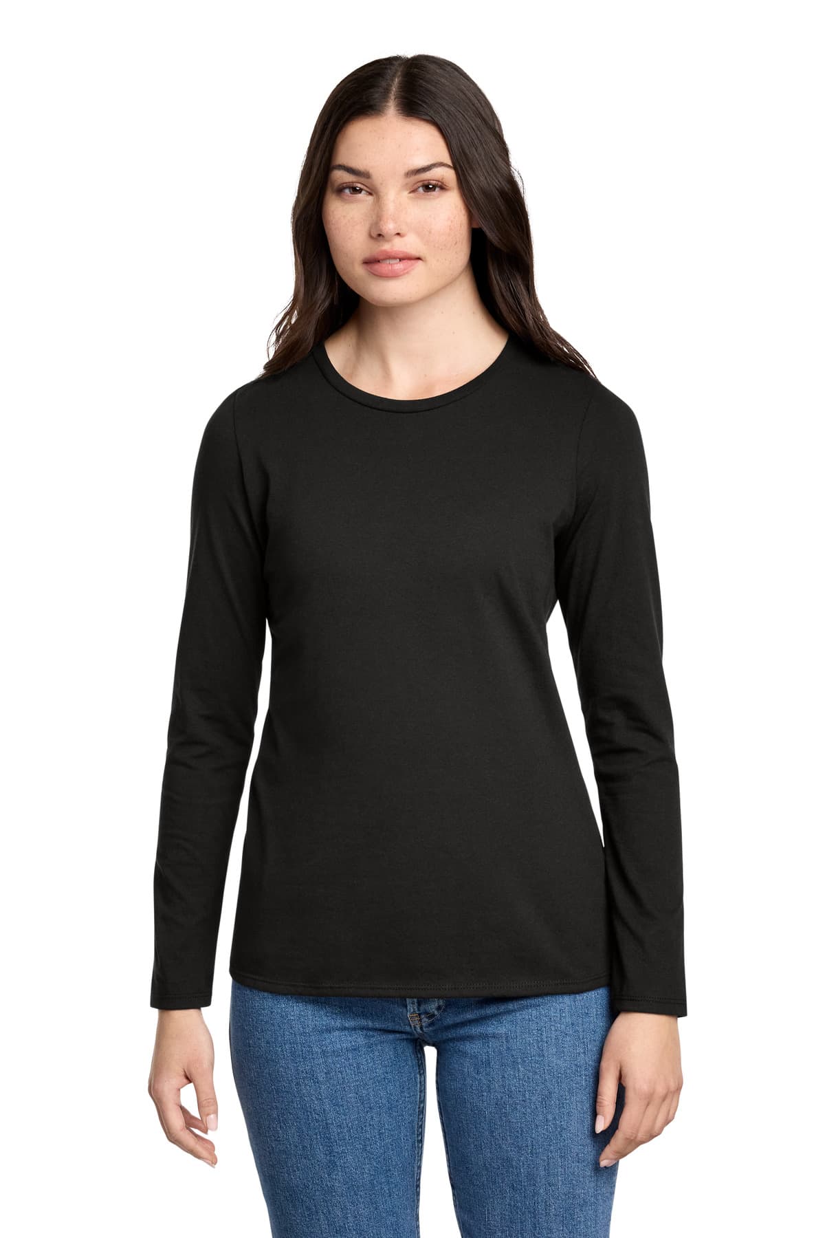 District ® Women's Perfect Blend ® CVC Long Sleeve Tee