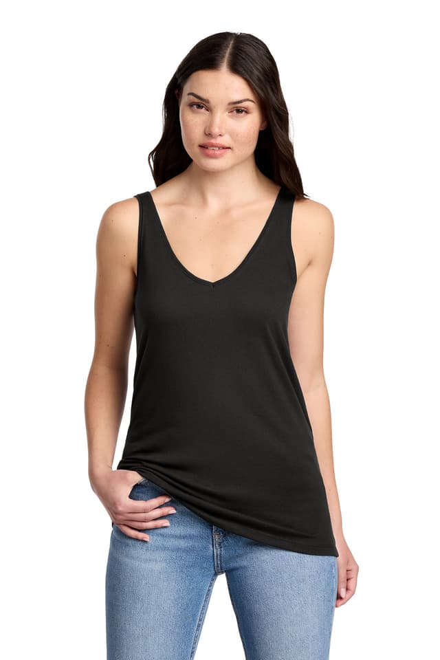 District ® Women's Perfect Blend ® CVC V-Neck Tank