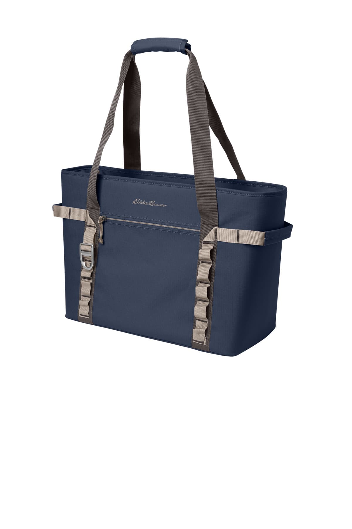Eddie Bauer ® Max Cool Tote Cooler — River Blue Navy/ Chrome