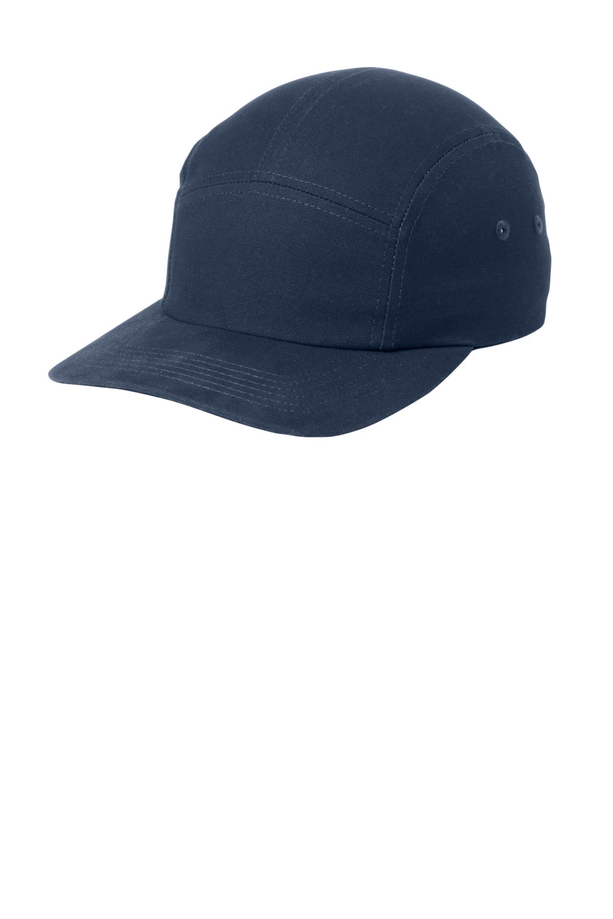 Port Authority ® Brushed Cotton Camper Cap — Navy