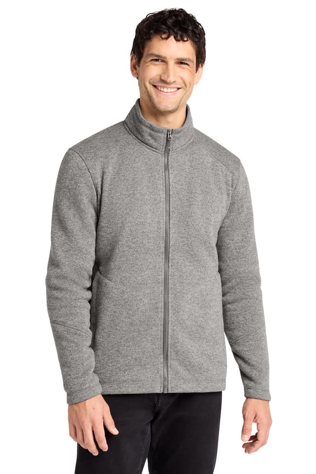 Port Authority ® Arc Sweater Fleece Jacket