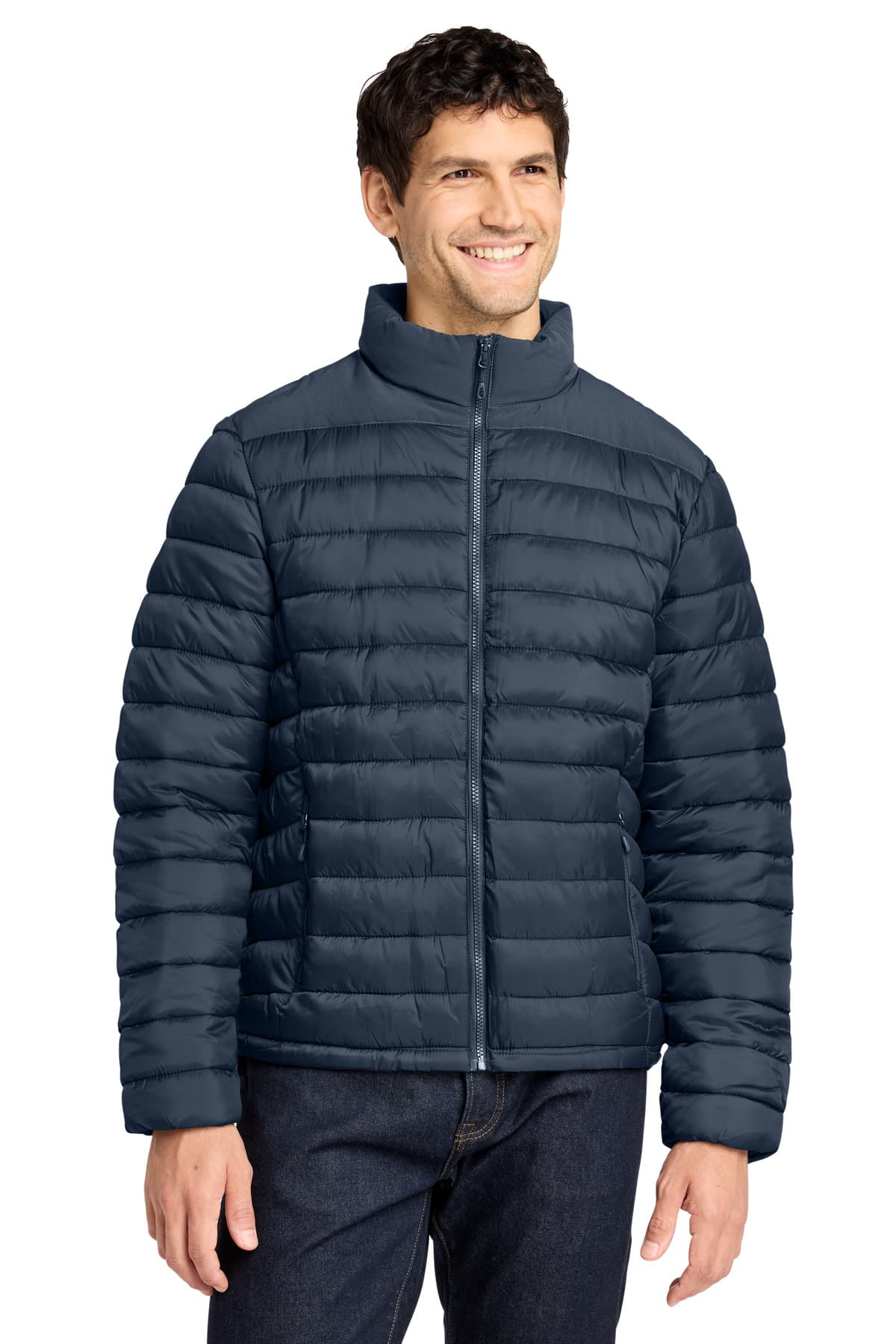 Port Authority ® Horizon Puffy Jacket — Dress Blue Navy