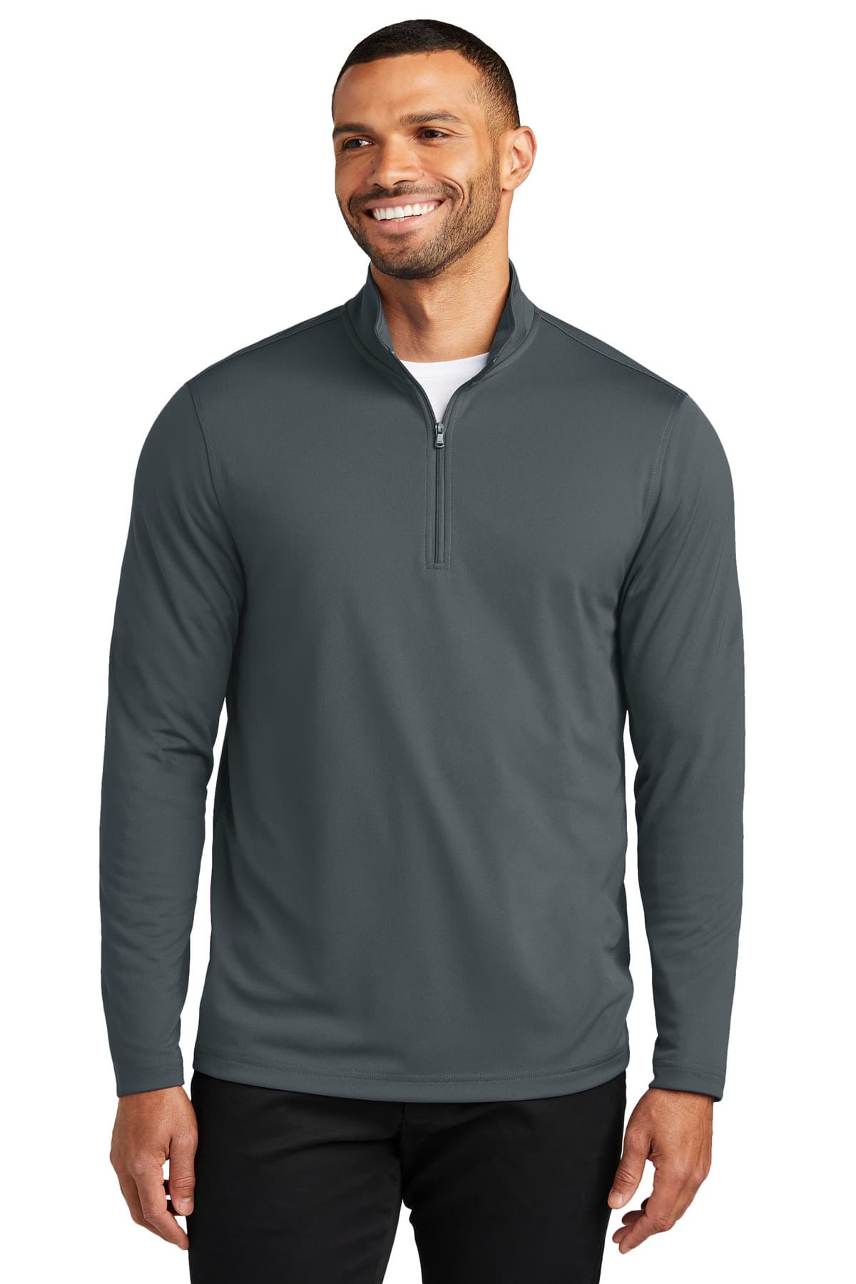 Port Authority ® Dry Zone ® UV Micro-Mesh 1/4-Zip — Graphite