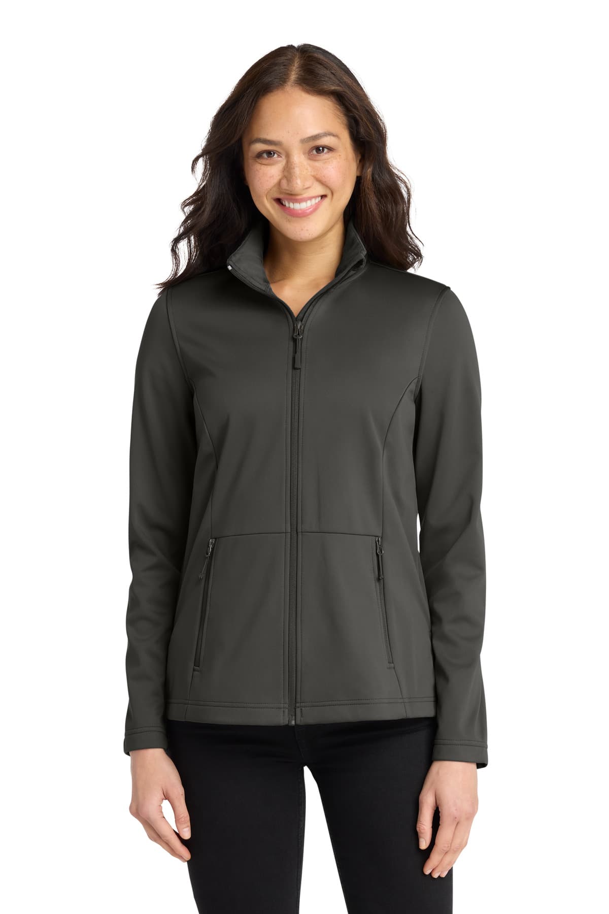 Port Authority ® Women's Flexshell Jacket — Grey Steel