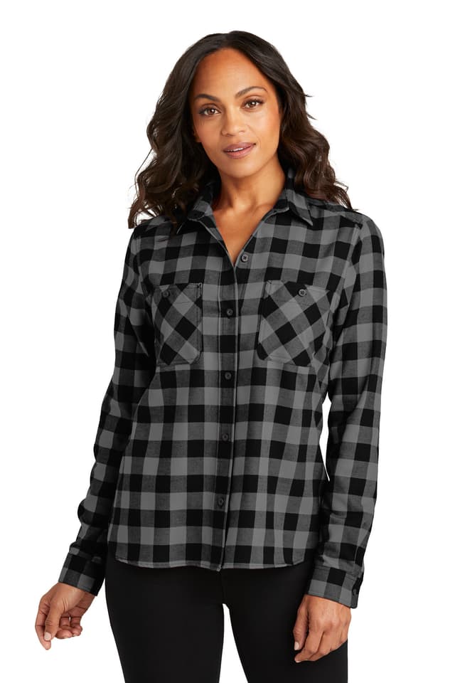 Port Authority ® Women's Plaid Flannel Shirt