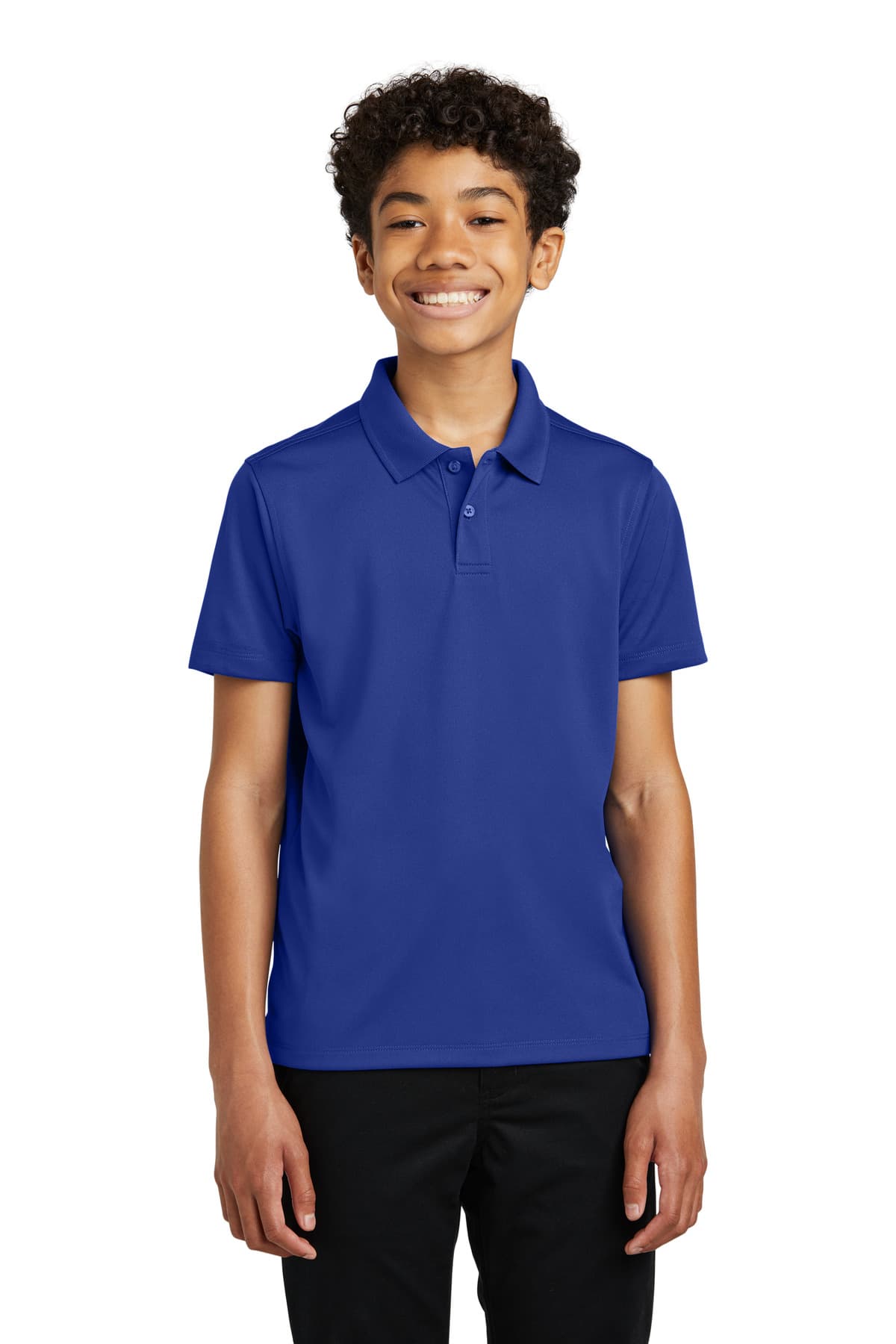 Port Authority ® Youth Dry Zone ® UV Micro-Mesh Polo — True Royal