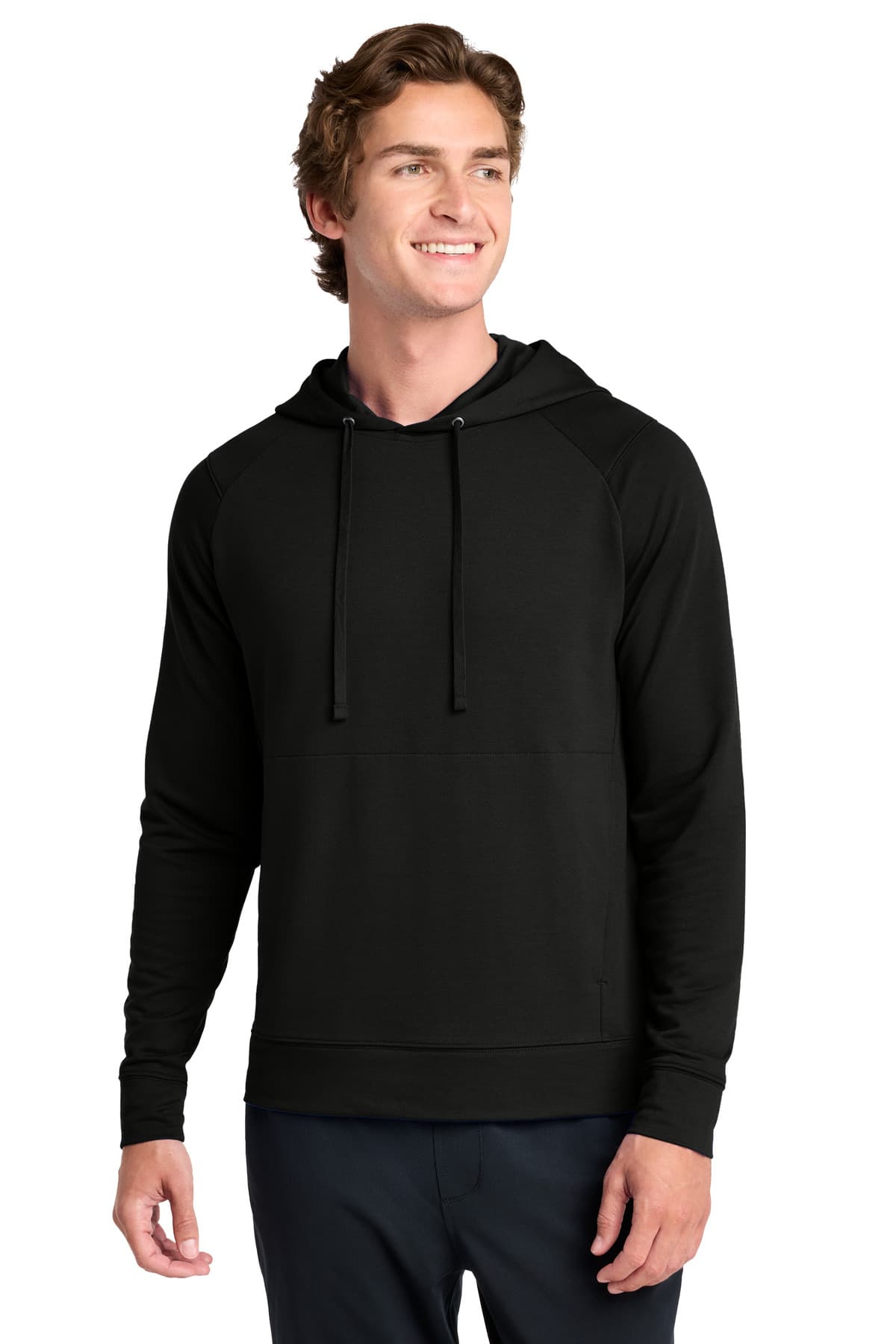 Sport-Tek ® Sport-Wick ® Flex Fleece Pullover Hoodie — Black