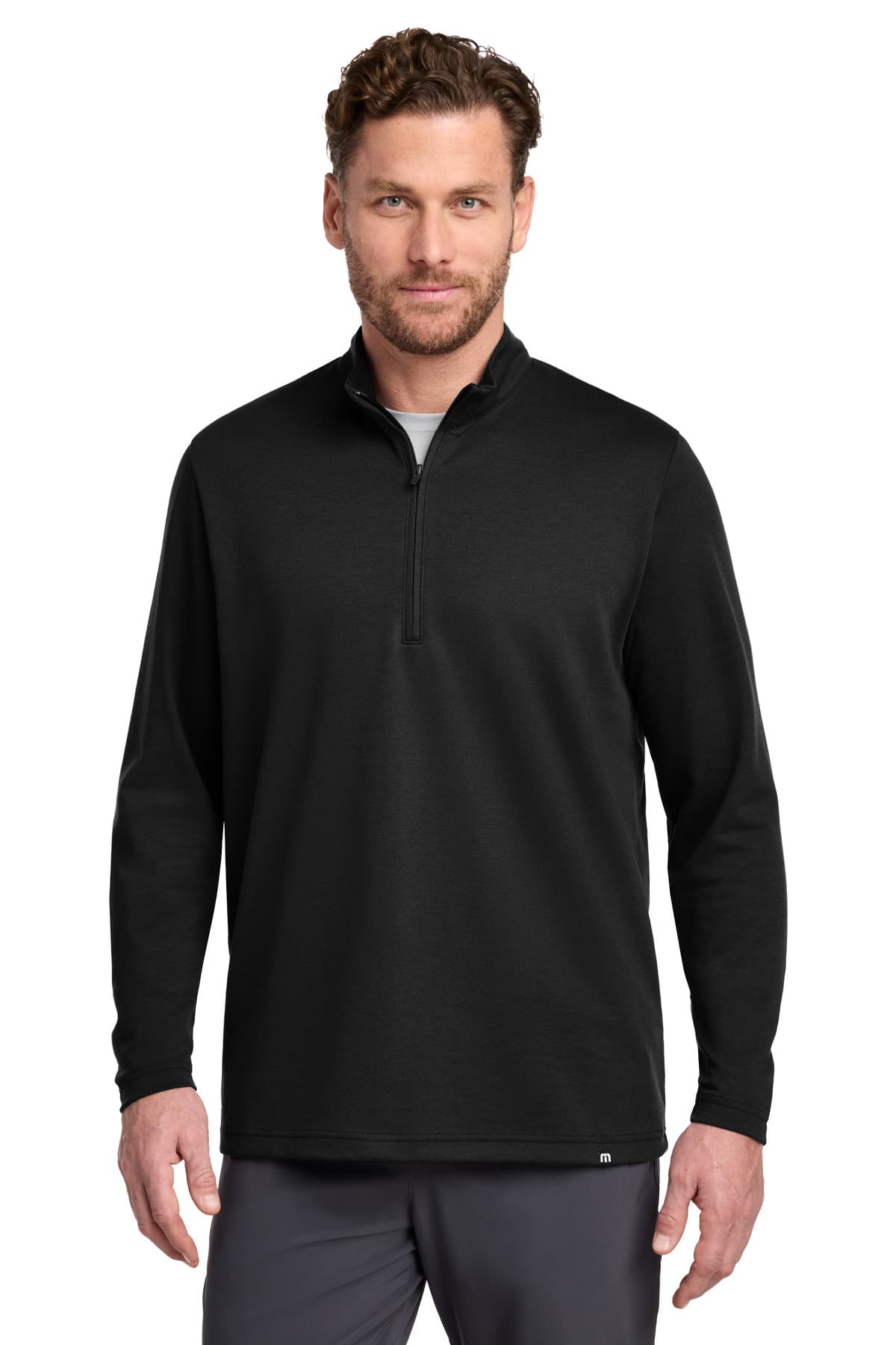 TravisMathew Coveside 1/4-Zip — Black